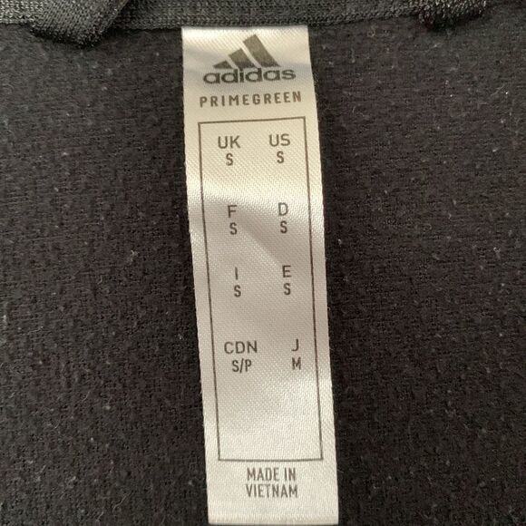 Adidas Men’s Black Red Graphic Zip Full Pockets Lightweight Jacket Size S - Picture 8 of 10